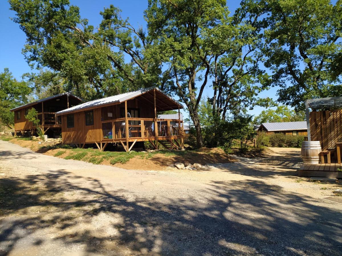 Lodges Du Camping Les 4 Saisons Grane Экстерьер фото